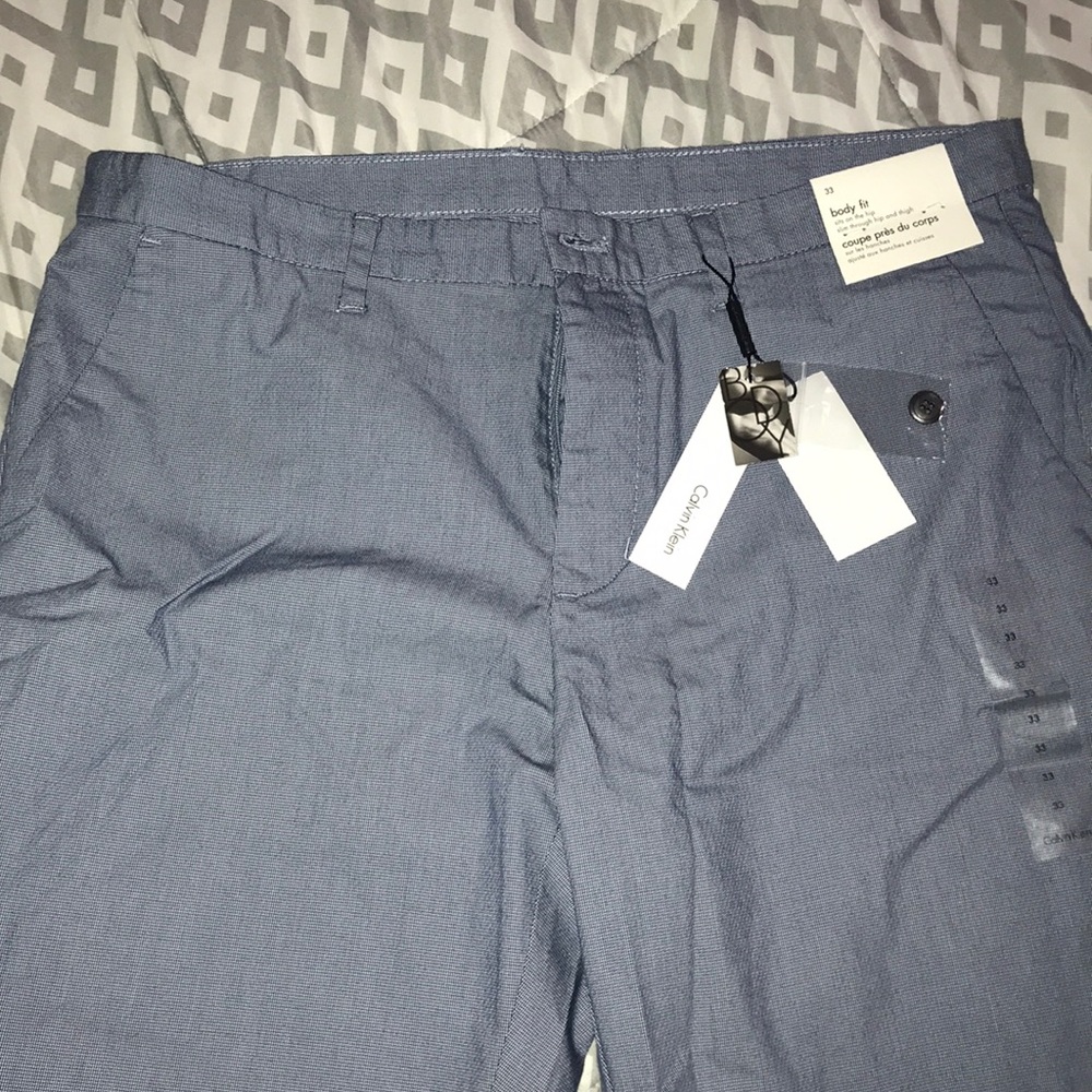 Calvin Klein blue body fit short